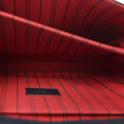 Louis Vuitton Empreinte Pochette Metis Marine Rouge 5 of 9