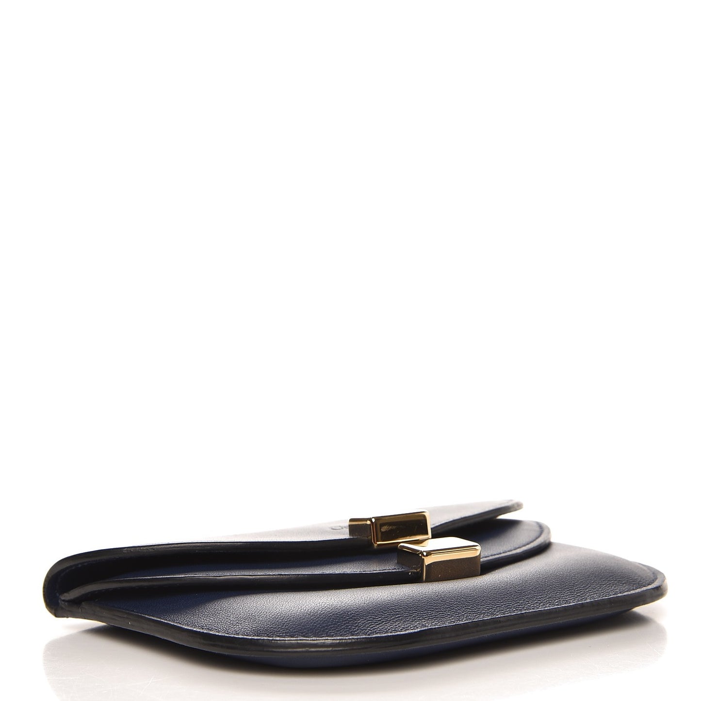 Lambskin Georgia Card Holder Deep Ocean