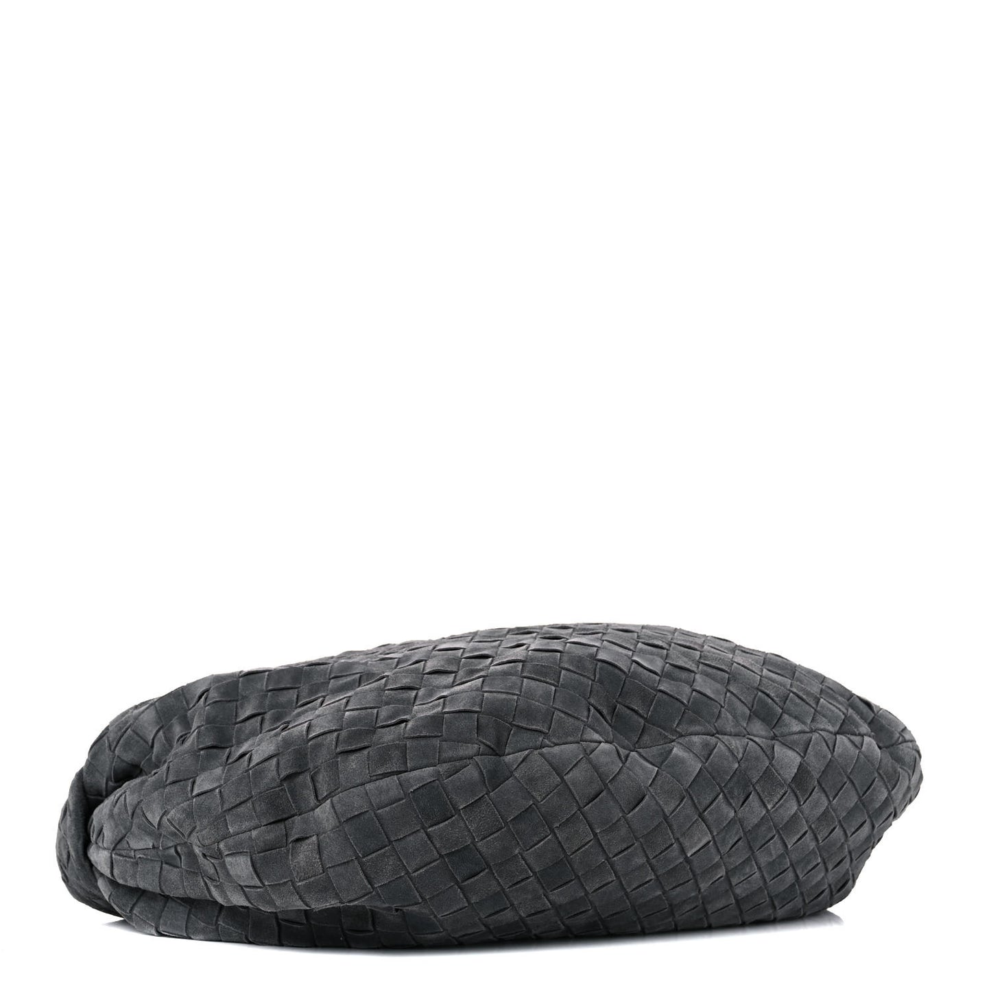 Suede Intrecciato Large Jodie Medium Grey