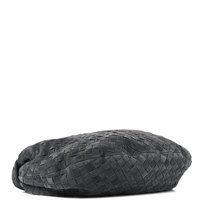Bottega Veneta Suede Intrecciato Large Jodie Medium Grey 4 of 12