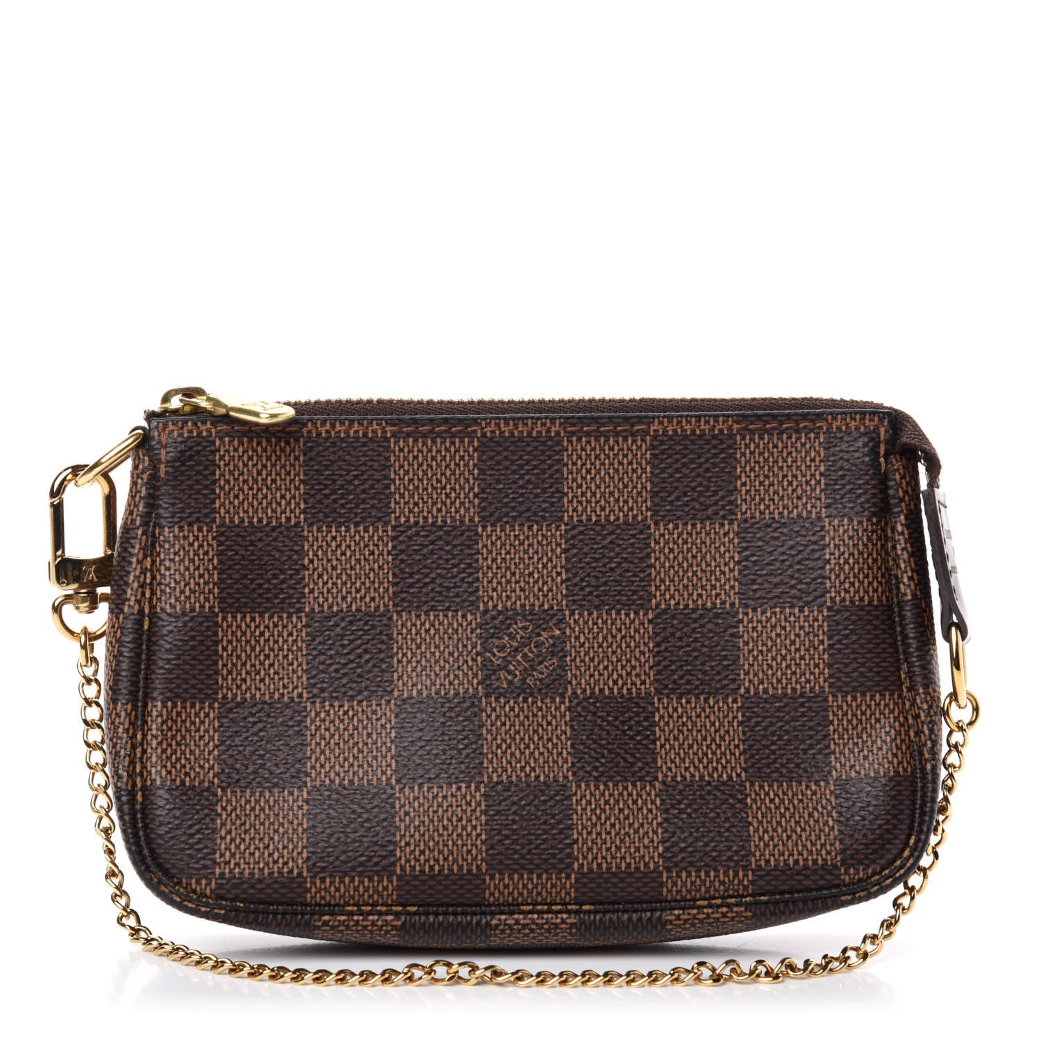 Louis Vuitton Damier Ebene Mini Pochette Accessories 1 of 8