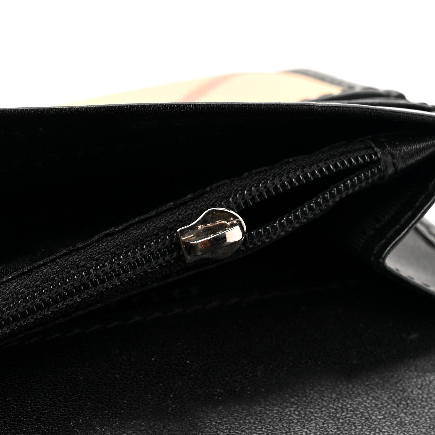 Burberry Supernova Check Continental Wallet Black 8 of 11
