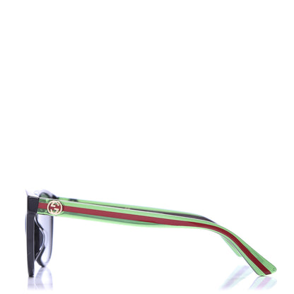 Gucci Acetate Web GG0703SK Sunglasses Black 2 of 8