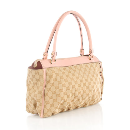 Gucci Monogram D Gold Tote Pink 3 of 8