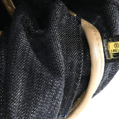 Chanel Denim CC Messenger Bag Blue 7 of 10