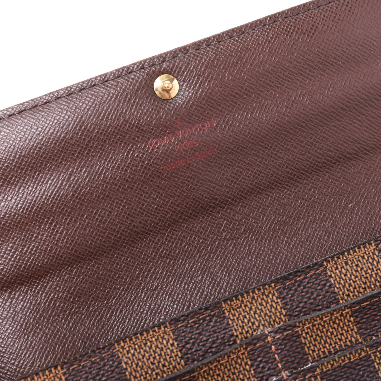 Damier Ebene Sarah Wallet