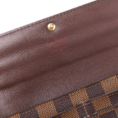 Louis Vuitton Damier Ebene Sarah Wallet 9 of 11