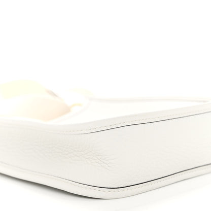Hermes Taurillon Clemence Amazone Evelyne TPM New White 9 of 11