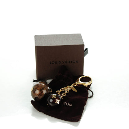 Louis Vuitton Monogram Ball Charm Key Chain Brown 4 of 5