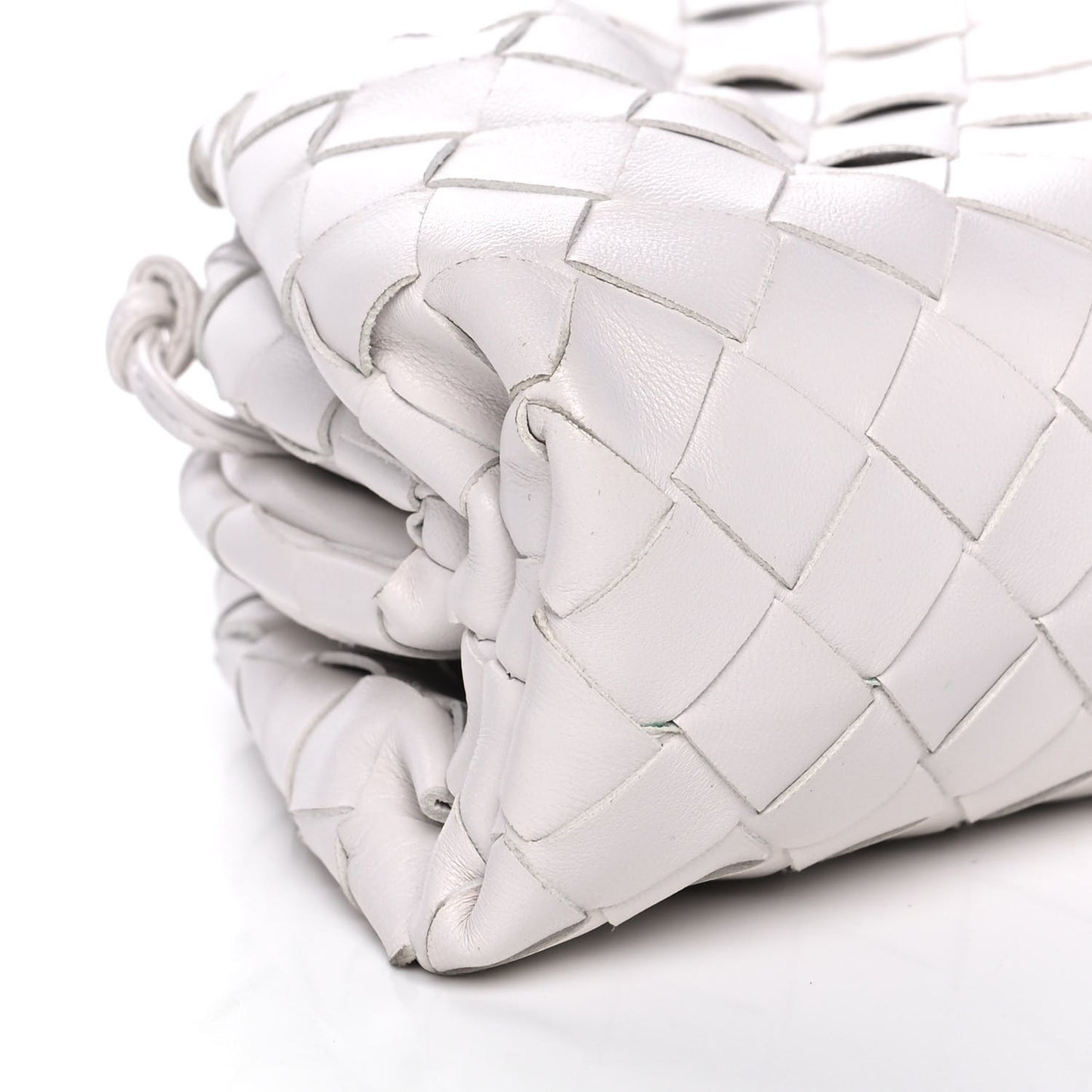 Nappa Intrecciato The Mini Pouch Chalk