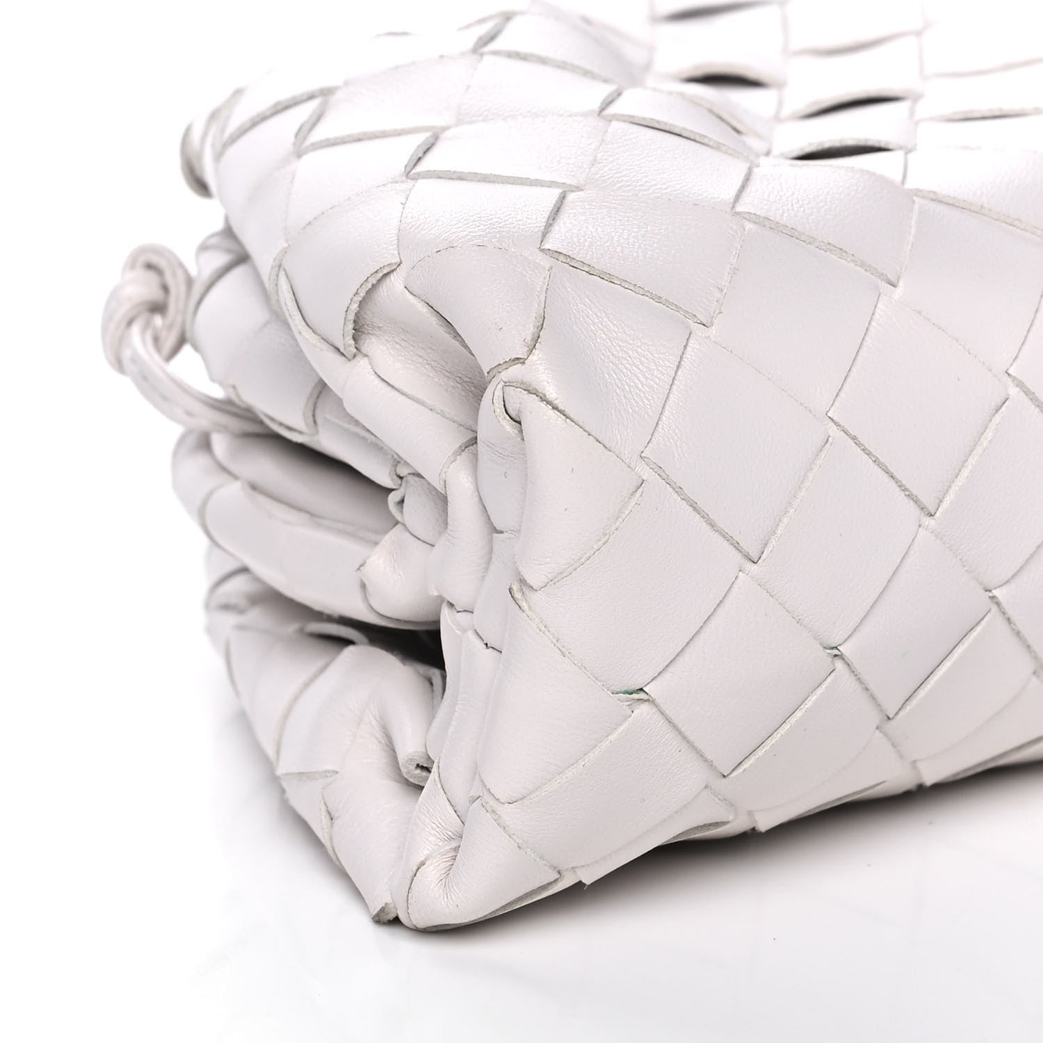 Bottega Veneta Nappa Intrecciato The Mini Pouch Chalk 9 of 10