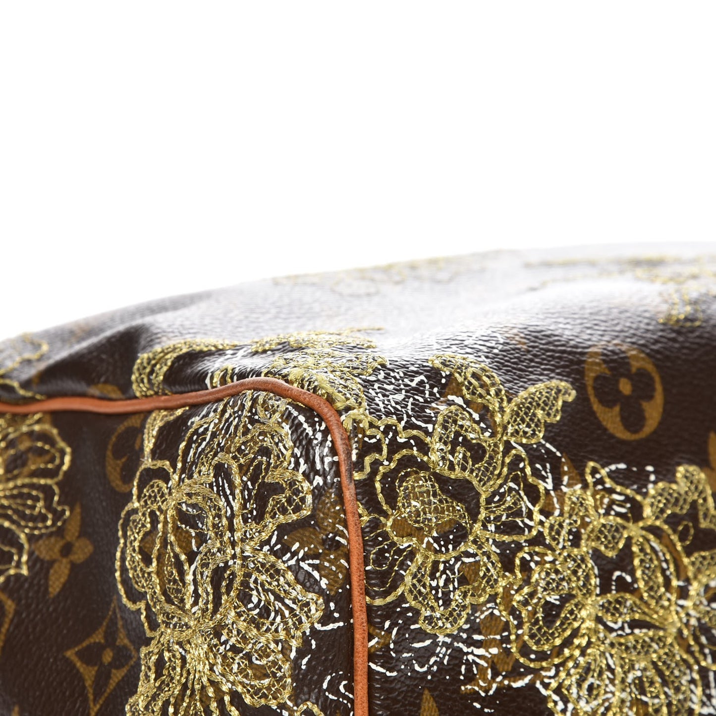 Monogram Dentelle Speedy 30 Gold