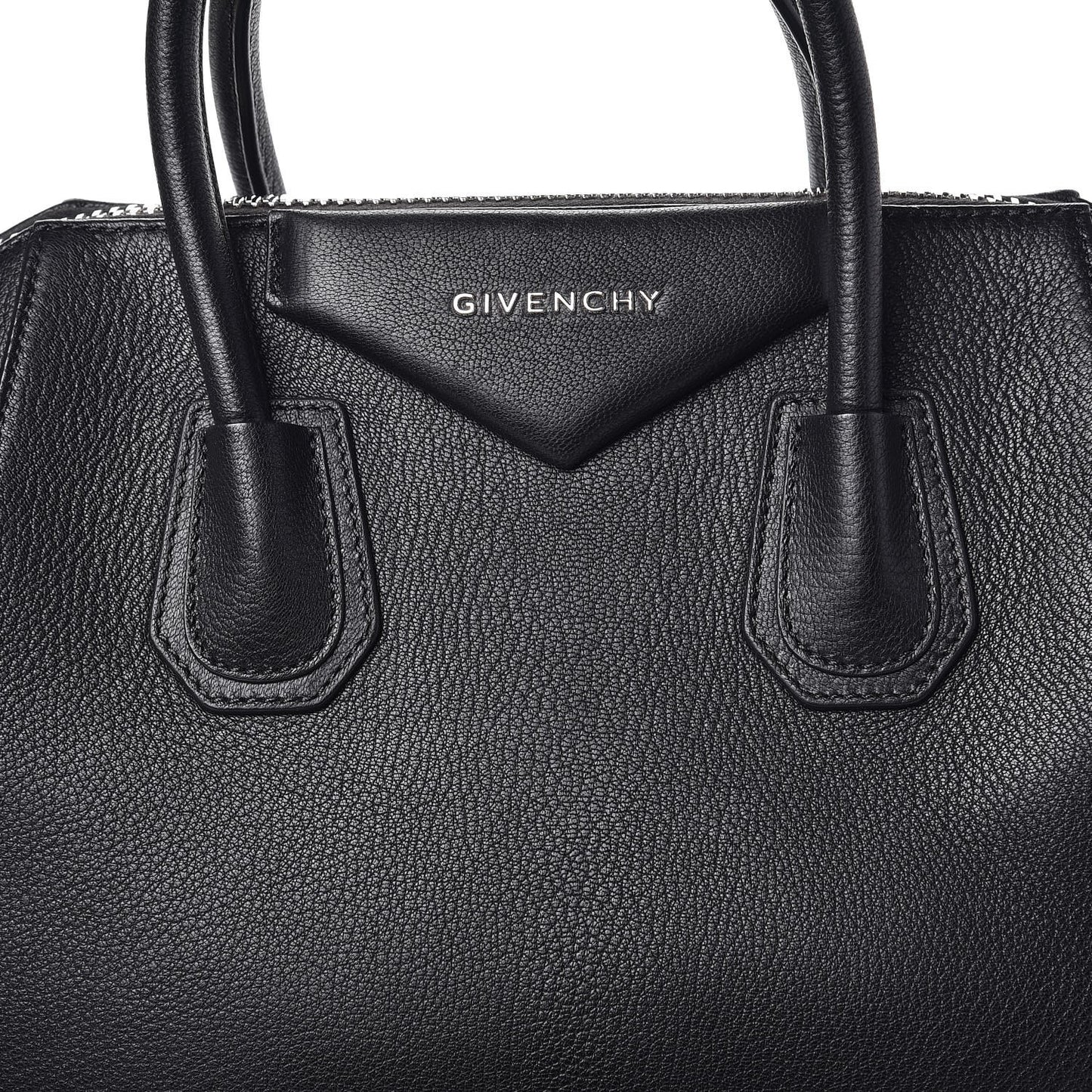 Sugar Goatskin Small Antigona Black