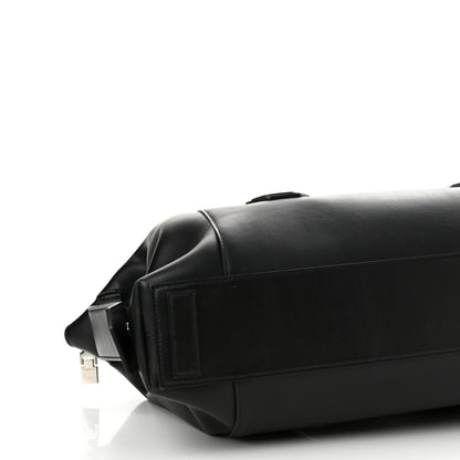 Givenchy Smooth Calfskin Medium Antigona Lock Duffle Bag Black 8 of 10