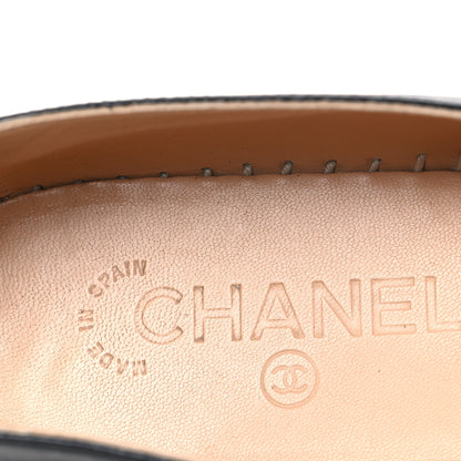 Chanel Lambskin CC Espadrilles 40 Black 9 of 11