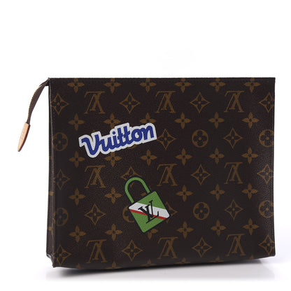 Louis Vuitton Monogram Travel Stickers Toiletry Pouch 26 2 of 8