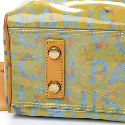 Louis Vuitton Monogram Pulp Defile Weekender PM Yellow 9 of 13