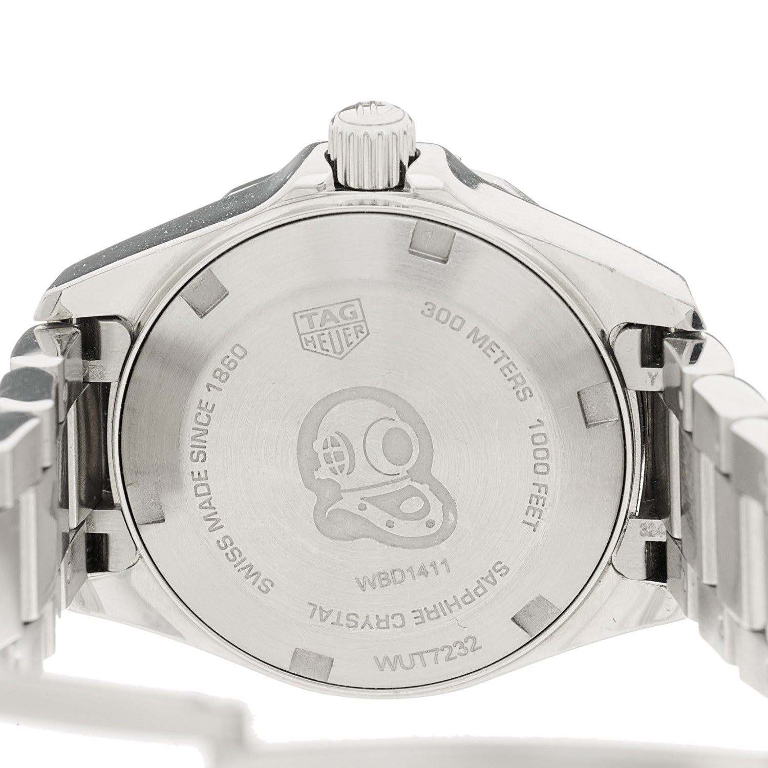 Tag Heuer Stainless Steel Mother of Pearl 27mm Aquaracer Lady Quartz Watch WBD1411 4 of 4