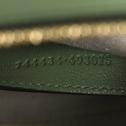 Gucci Sakai Be Green Calfskin Diagonal Stitched Small Blondie Shoulder Bag Light Green 7 of 11
