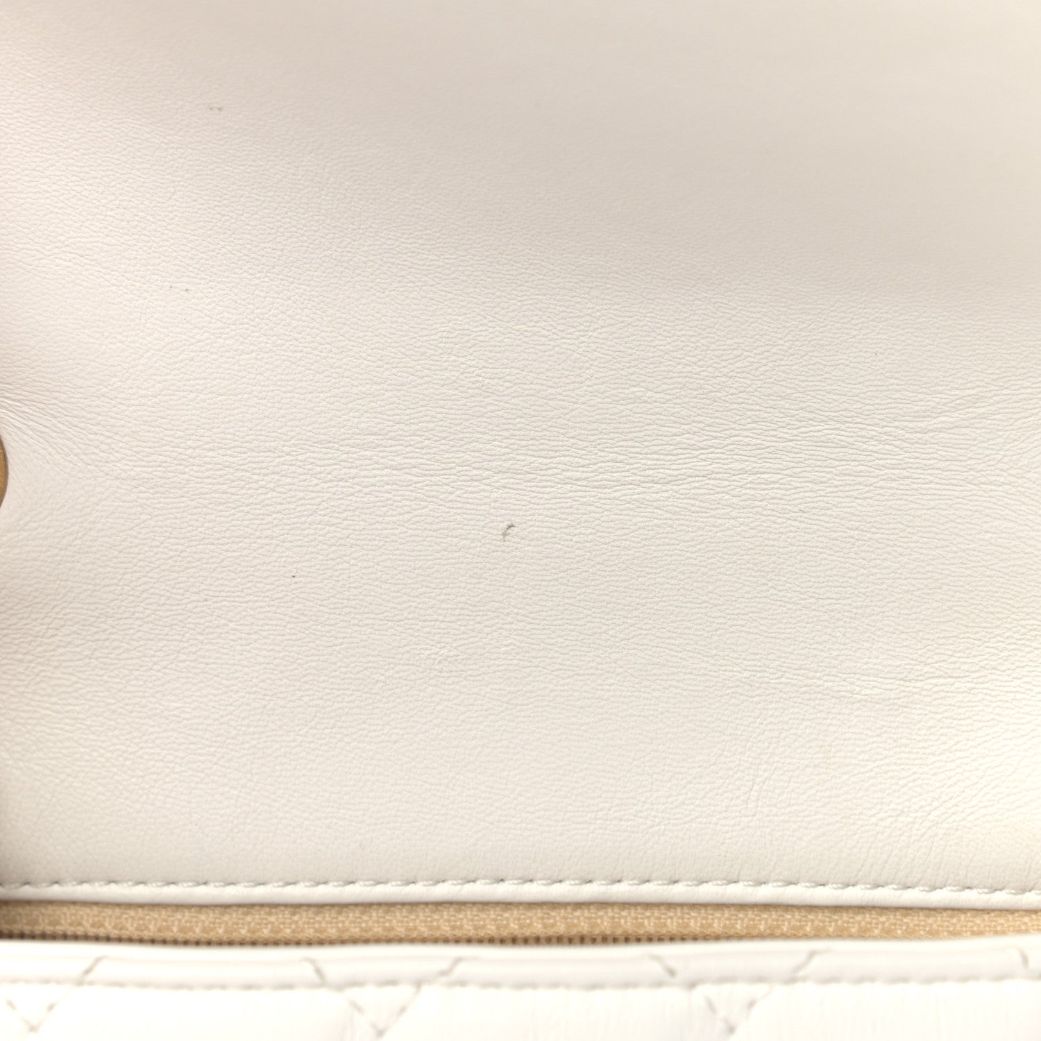 Chanel Lambskin Quilted Mini Romance Square Flap White 10 of 19