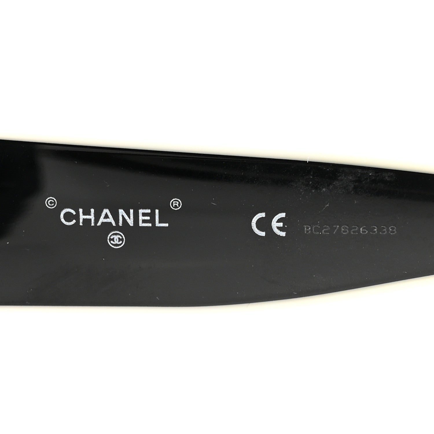 Chanel Acetate Sunglasses 71414 Black White 5 of 8