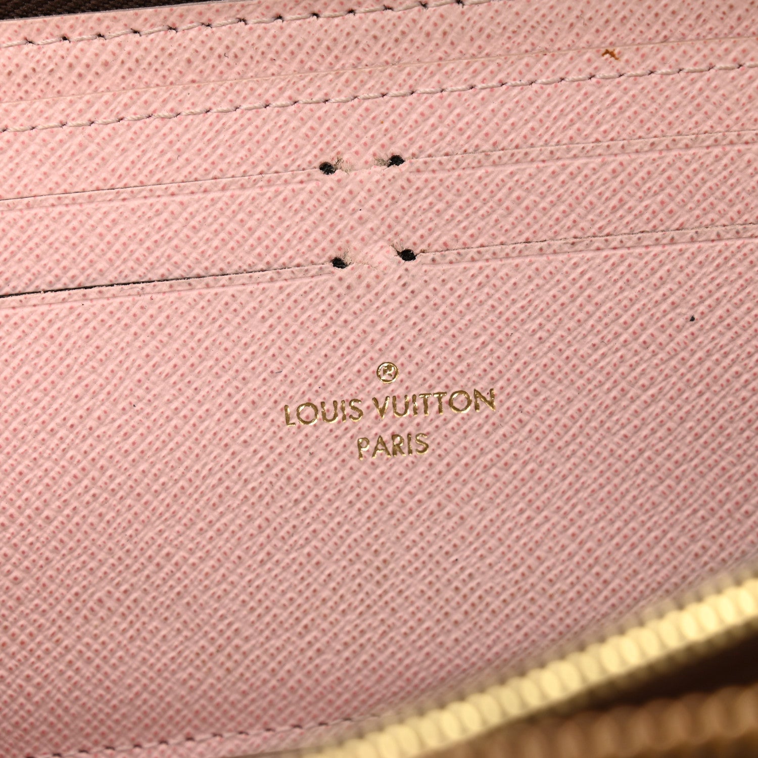 Louis Vuitton Monogram Clemence Wallet Rose Ballerine 7 of 15