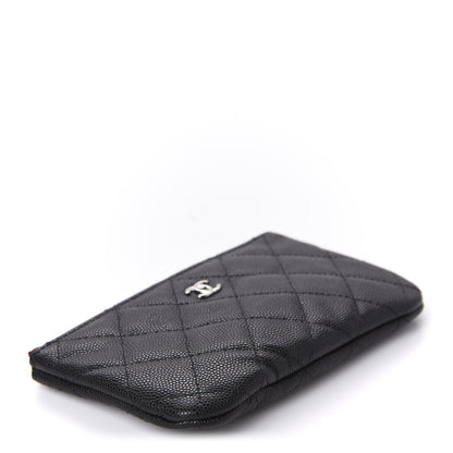 Chanel Caviar Quilted Small Cosmetic Case Black 4 of 8