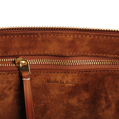 Celine Natural Calfskin Medium Edge Shoulder Bag Tan 6 of 7