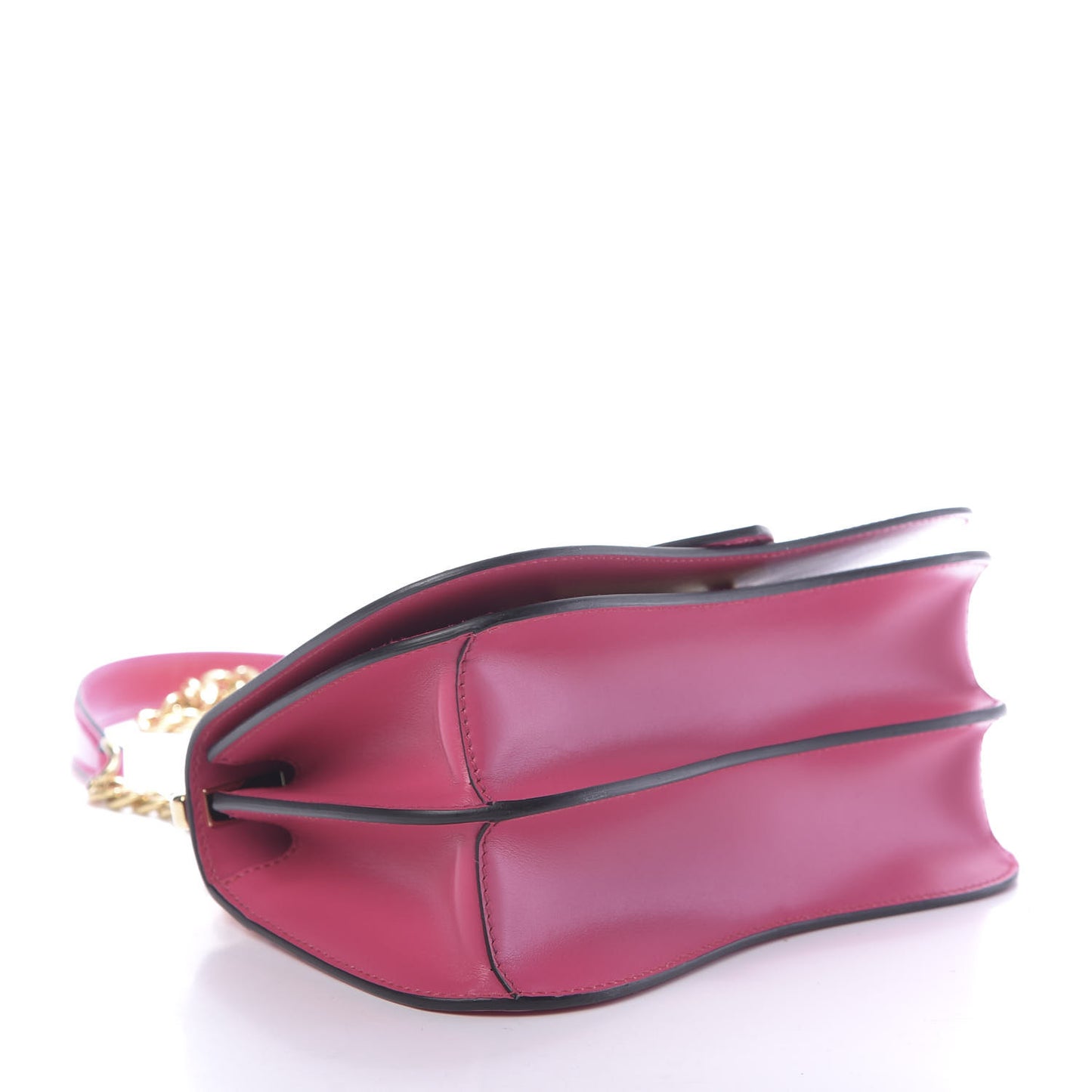 City Calfskin Sidonie Small Chain Crossbody Bag Magenta