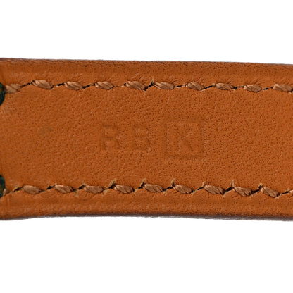 Hermes Barenia Kelly Double Tour Bracelet XS Fauve 6 of 7