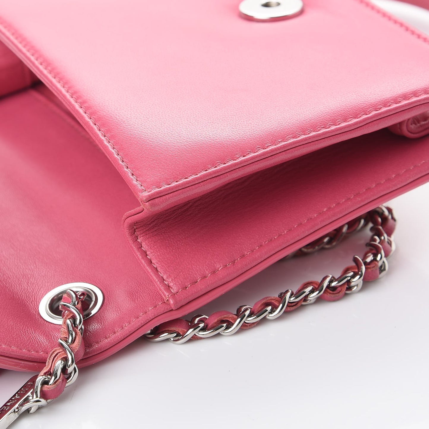 Plexiglass Patent Mini Boy Brick Flap Orange Pink