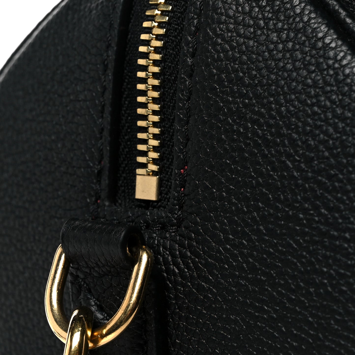 Empreinte Monogram Giant Speedy Bandouliere 25 Black Beige