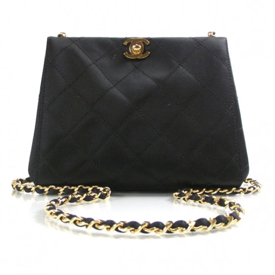 Satin Quilted Evening Bag