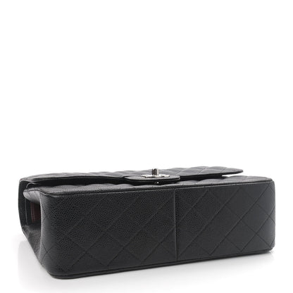 Chanel Caviar Quilted Jumbo Double Flap Black 4 of 9
