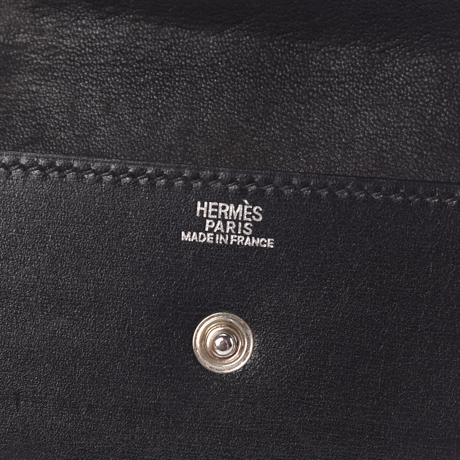Hermes Box Card Holder Black 6 of 14