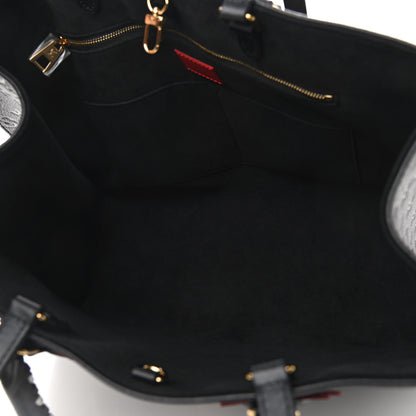 Louis Vuitton Empreinte Monogram Giant Crafty Onthego GM Black Creme 5 of 9