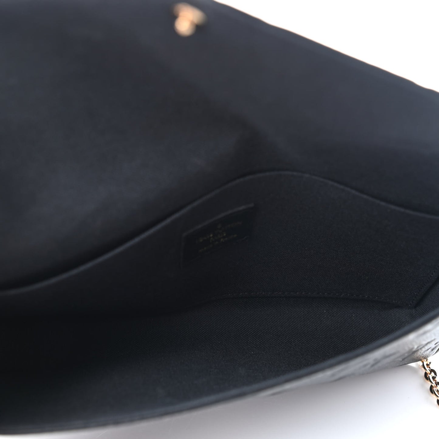 Empreinte Pochette Felicie Chain Wallet Black