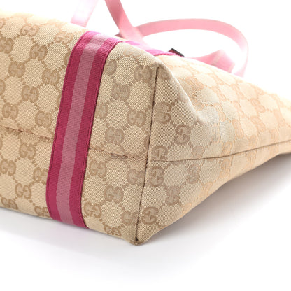 Gucci Monogram Medium Jolicoeur Tote Pink 8 of 8