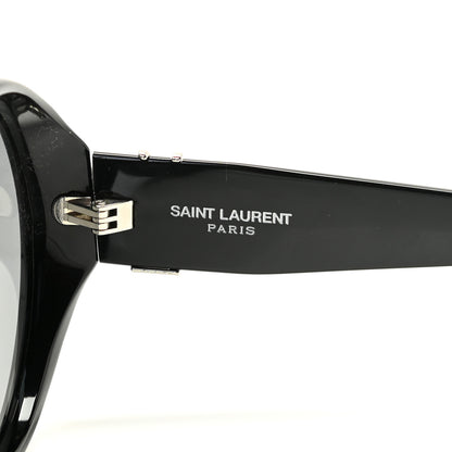 Saint Laurent Round SL M1 Sunglasses Black 4 of 8