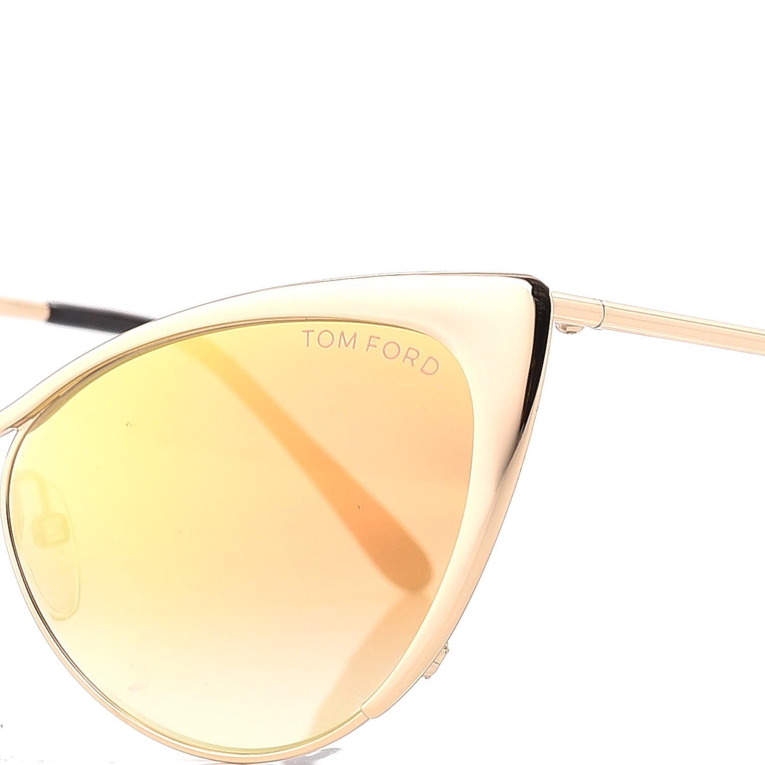 Tom Ford Nastasya Cat Eye Sunglasses TF304 Rose Gold 5 of 10