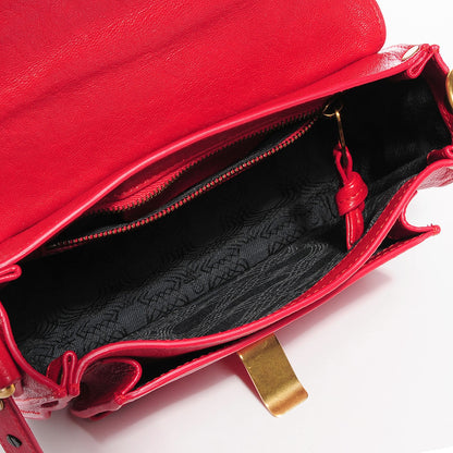 Proenza Schouler Leather PS1 Pouch Messenger Bag Lipstick 5 of 11