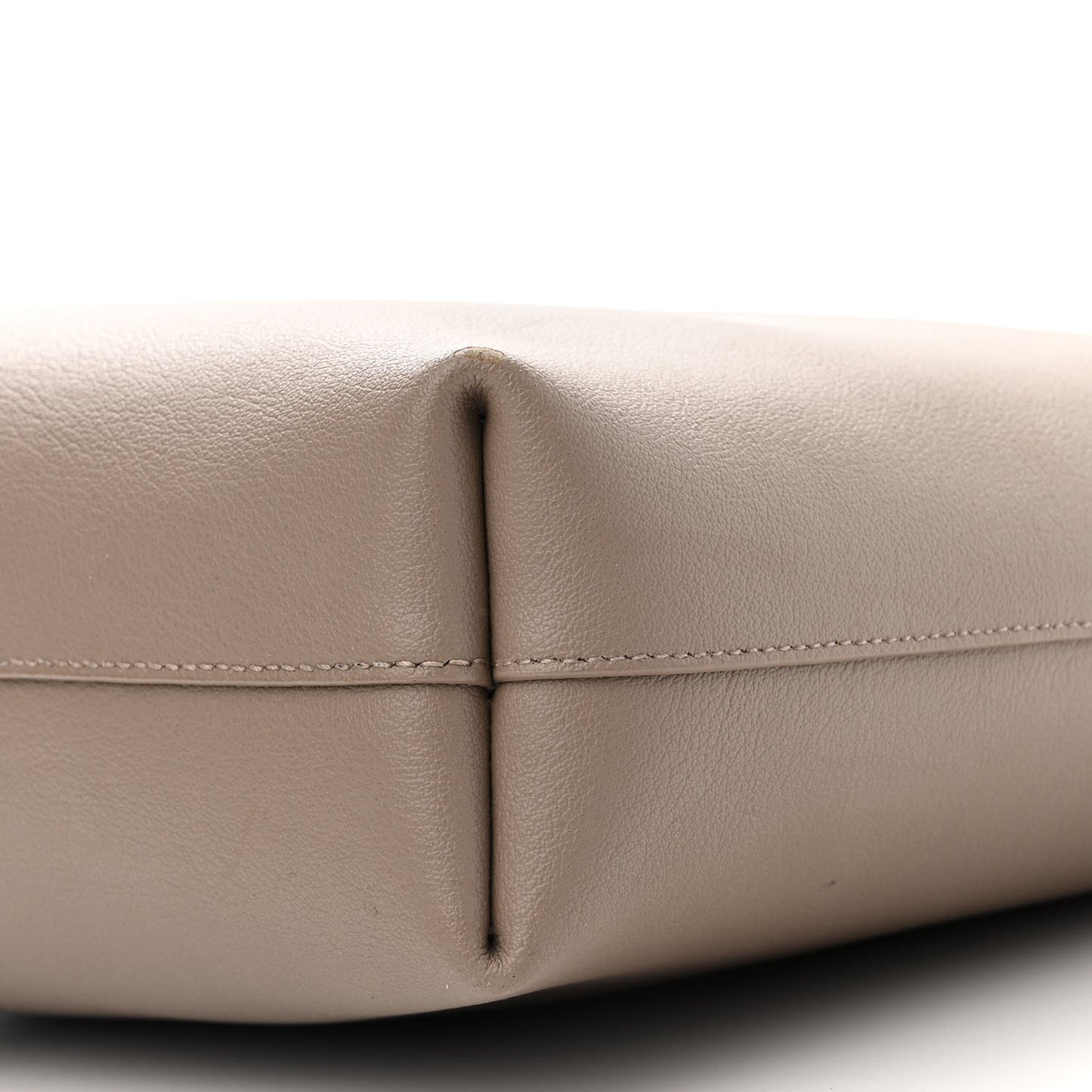 Calfskin Toy Shopping Tote Dark Beige