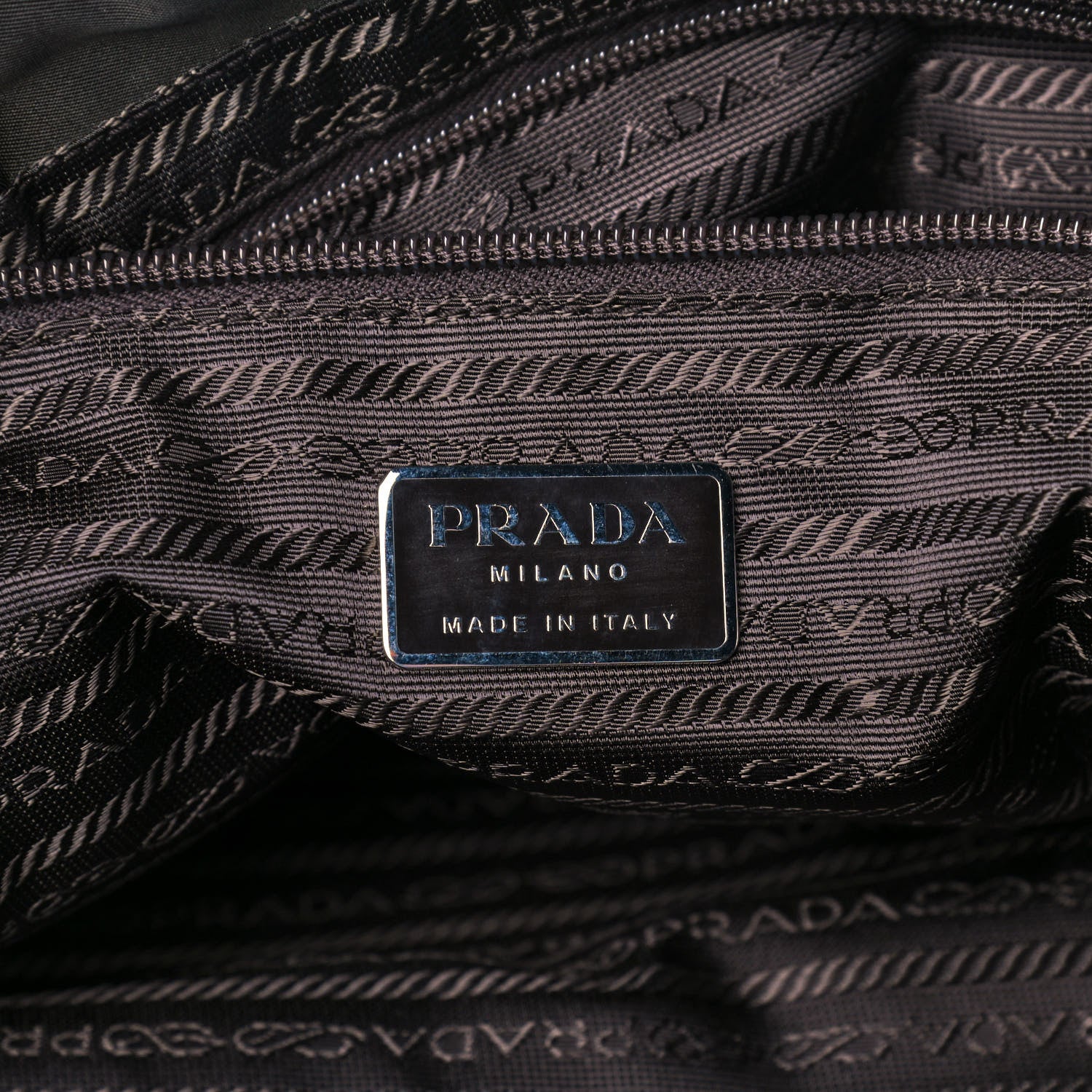 Prada Tessuto Nylon Tote Brown 5 of 8