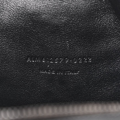 Saint Laurent Grain De Poudre Matelasse Monochrome Monogram Mini Lou Camera Bag Black 7 of 10