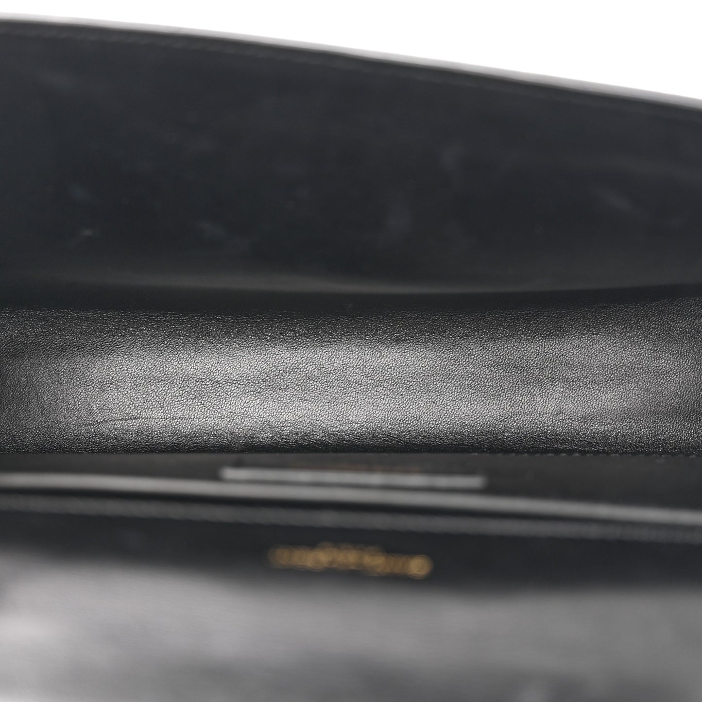 Suede Embroidered Small Monogram Kate Satchel Black
