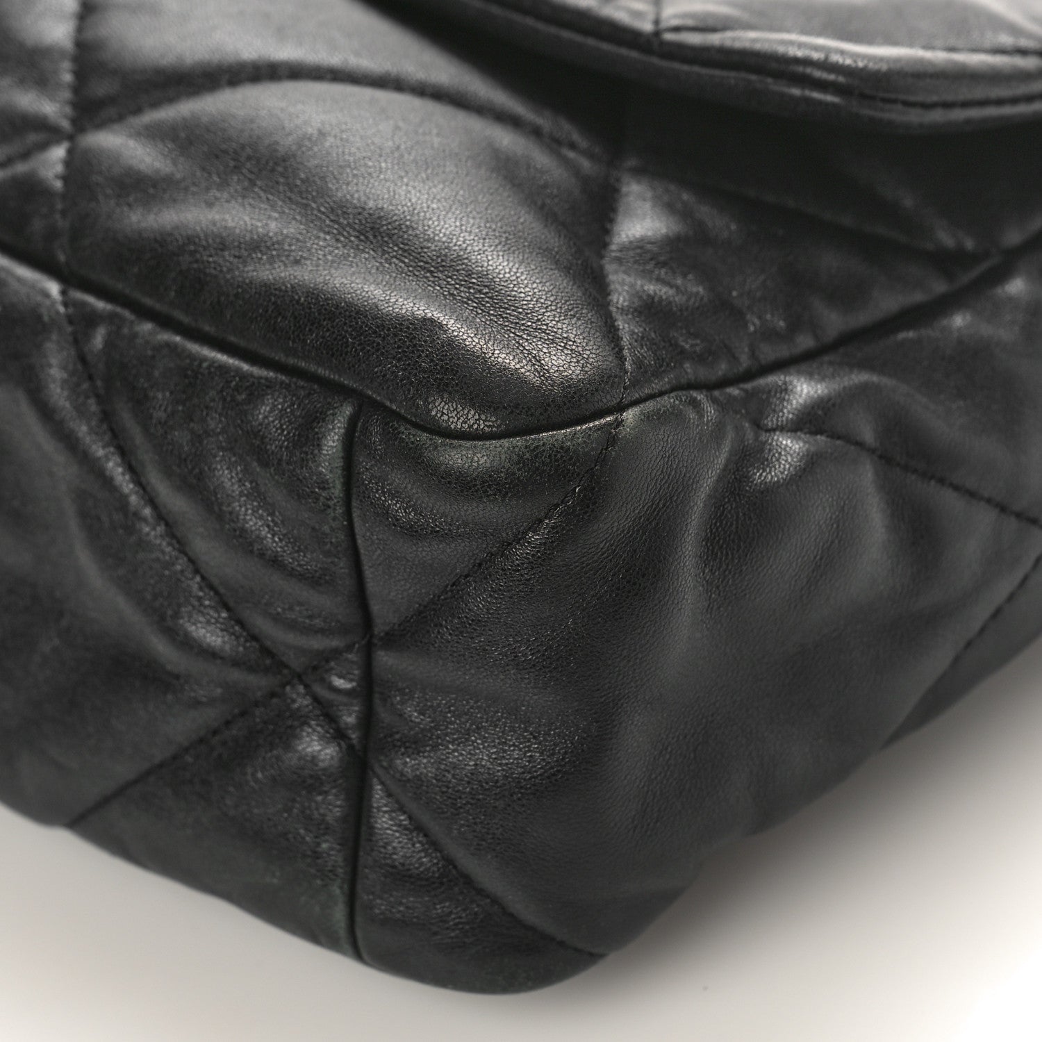 Chanel Lambskin Quilted Large Chanel 19 Flap Black 9 of 14