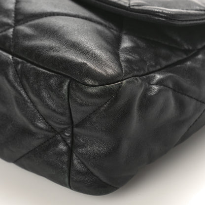Chanel Lambskin Quilted Large Chanel 19 Flap Black 9 of 14