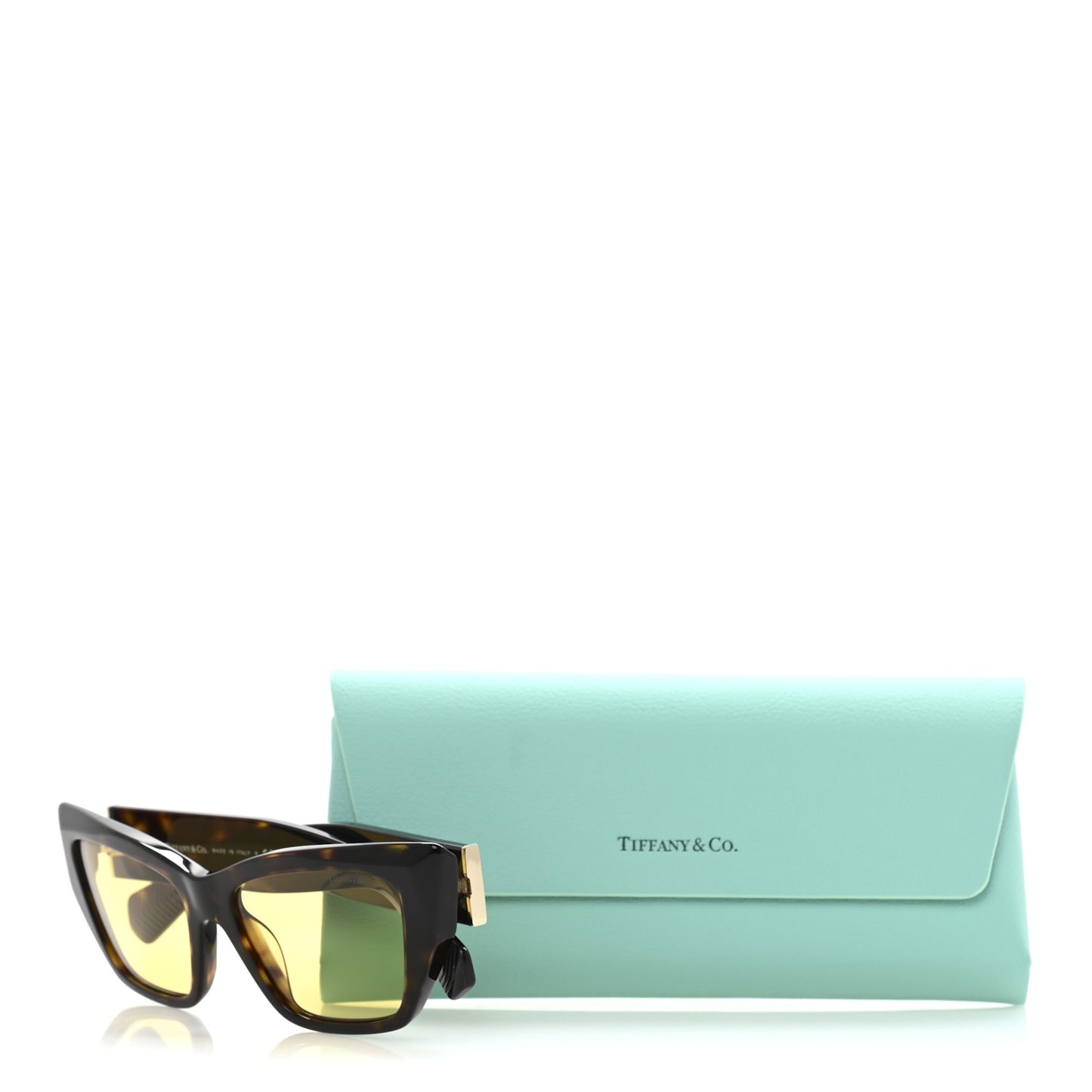 Acetate Tortoise Sunglasses TF4230 Brown Yellow