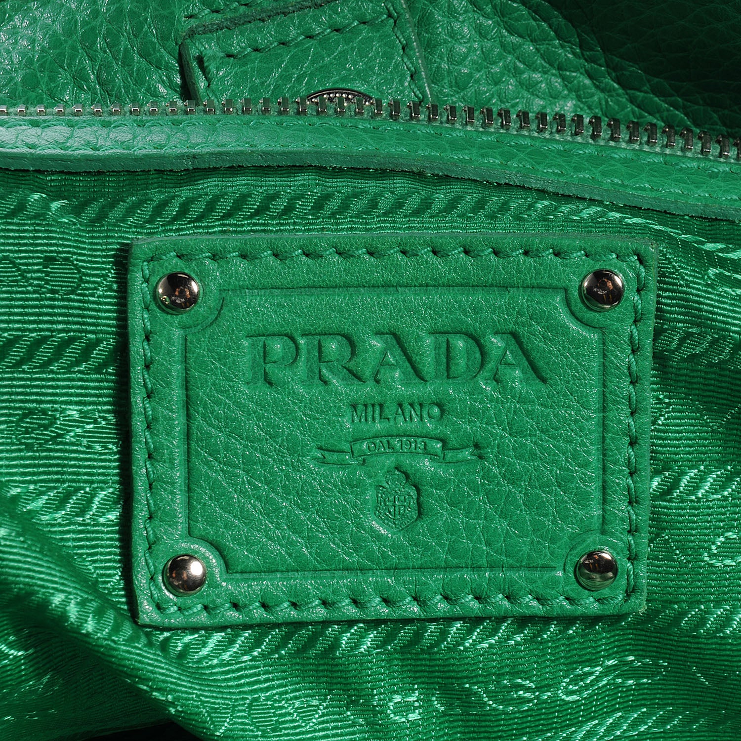 Prada Vitello Daino Shopping Tote 7 of 9