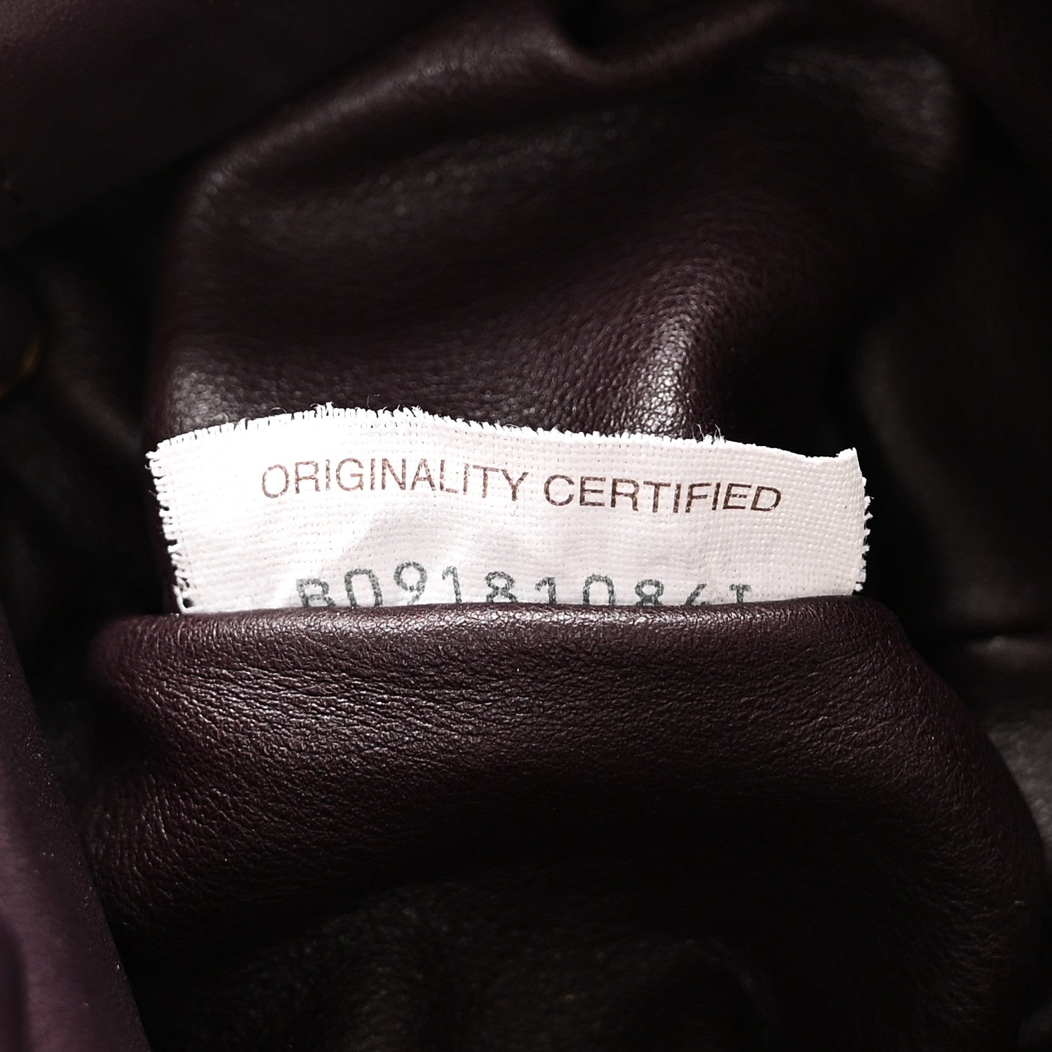 Bottega Veneta Calfskin The Pouch Chain Grape 7 of 10